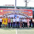 Lễ khai mạc giải bóng đá truyền thống học sinh sinh viên trường Cao đẳng Đại Việt Đà Nẵng năm 2022