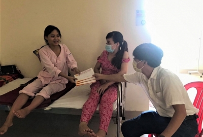 Trường Cao Đẳng Đại Việt Đà Nẵng đồng hành cùng sinh viên bị bệnh Ung thư
