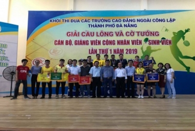 Hội thao Cụm thi đua Khối các trường Cao đẳng ngoài công lập Tp Đà Nẵng năm 2019