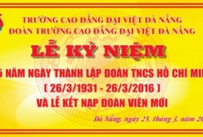 Lễ kỷ niệm 85 năm ngày thành lập Đoàn TNCS Hồ Chí Minh và Kết nạp đoàn viên mới