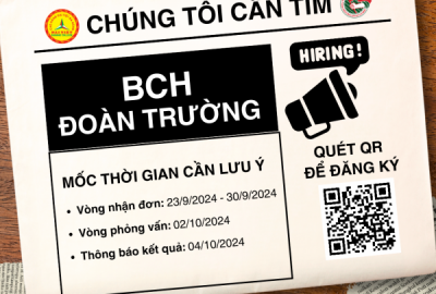 Tìm kiếm nhân tố mới cho Ban chấp hành Đoàn Trường CĐ Đại Việt Đà Nẵng