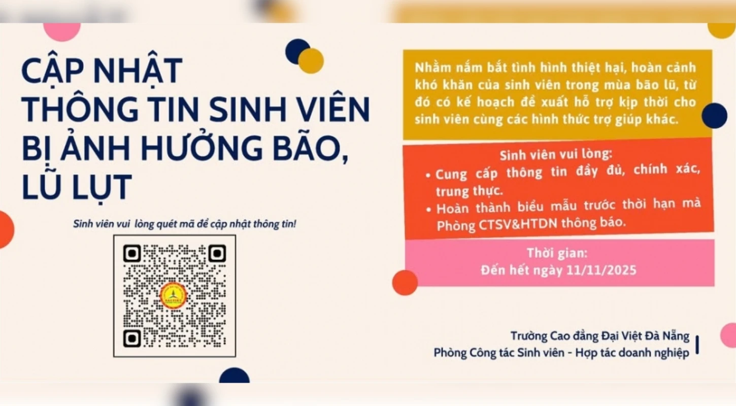 Đại Việt Đà Nẵng Chung Tay Khắc Phục Hậu Quả Sau Bão Lũ | Trường Cao Đẳng Đại Việt Đà Nẵng