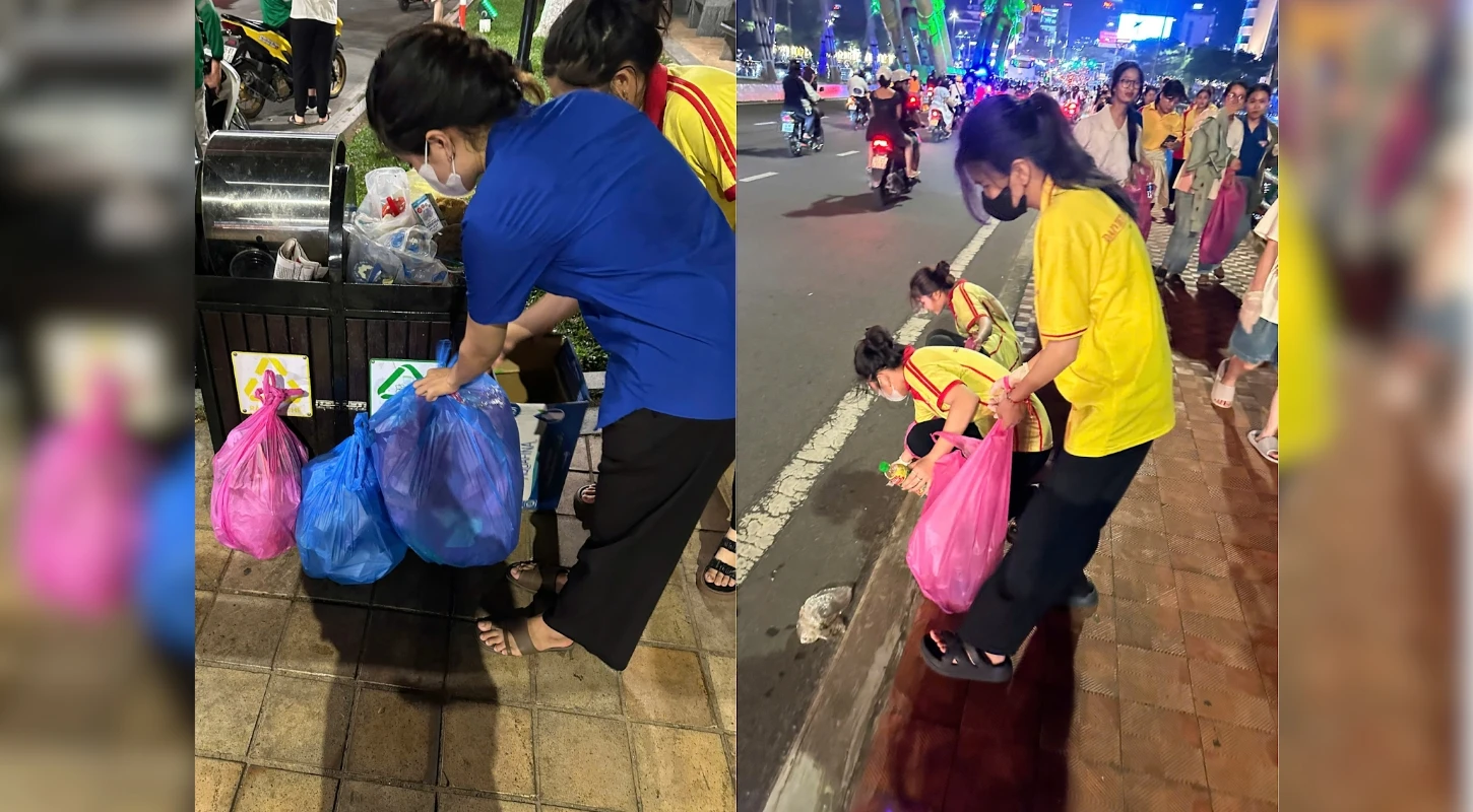 Sinh Viên Trường Cao Đẳng Đại Việt Đà Nẵng Lan Tỏa Thông Điệp Bảo Vệ Môi Trường Tại Diff 2025 | Trường Cao Đẳng Đại Việt Đà Nẵng