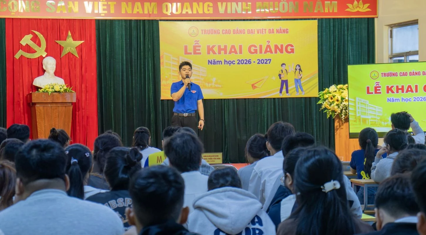 TÂN SINH VIÊN K26 HÀO HỨNG NHẬP HỌC ĐỢT 5 TẠI TRƯỜNG CAO ĐẲNG ĐẠI VIỆT ĐÀ NẴNG | Trường Cao Đẳng Đại Việt Đà Nẵng