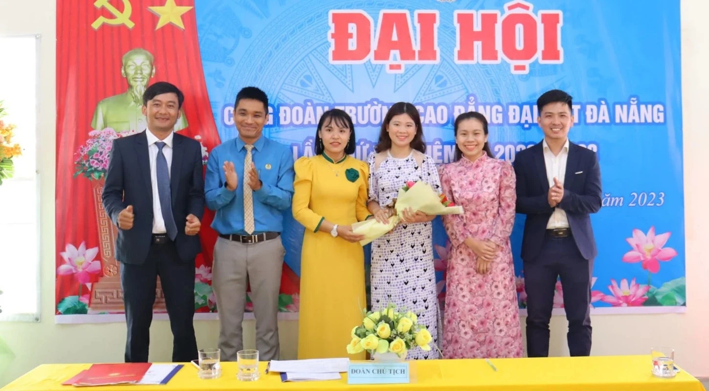 Tổ Chức Thành Công Đại Hội Công Đoàn Lần Thứ V, Nhiệm Kỳ 2023 - 2028 | Trường Cao Đẳng Đại Việt Đà Nẵng
