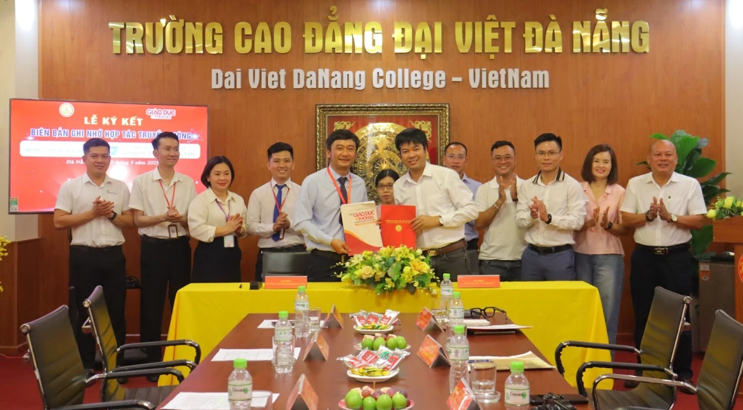 Trường Cao Đẳng Đại Việt Đà Nẵng Ký Thỏa Thuận Ghi Nhớ Hợp Tác Với Báo Gd&Tđ | Trường Cao Đẳng Đại Việt Đà Nẵng
