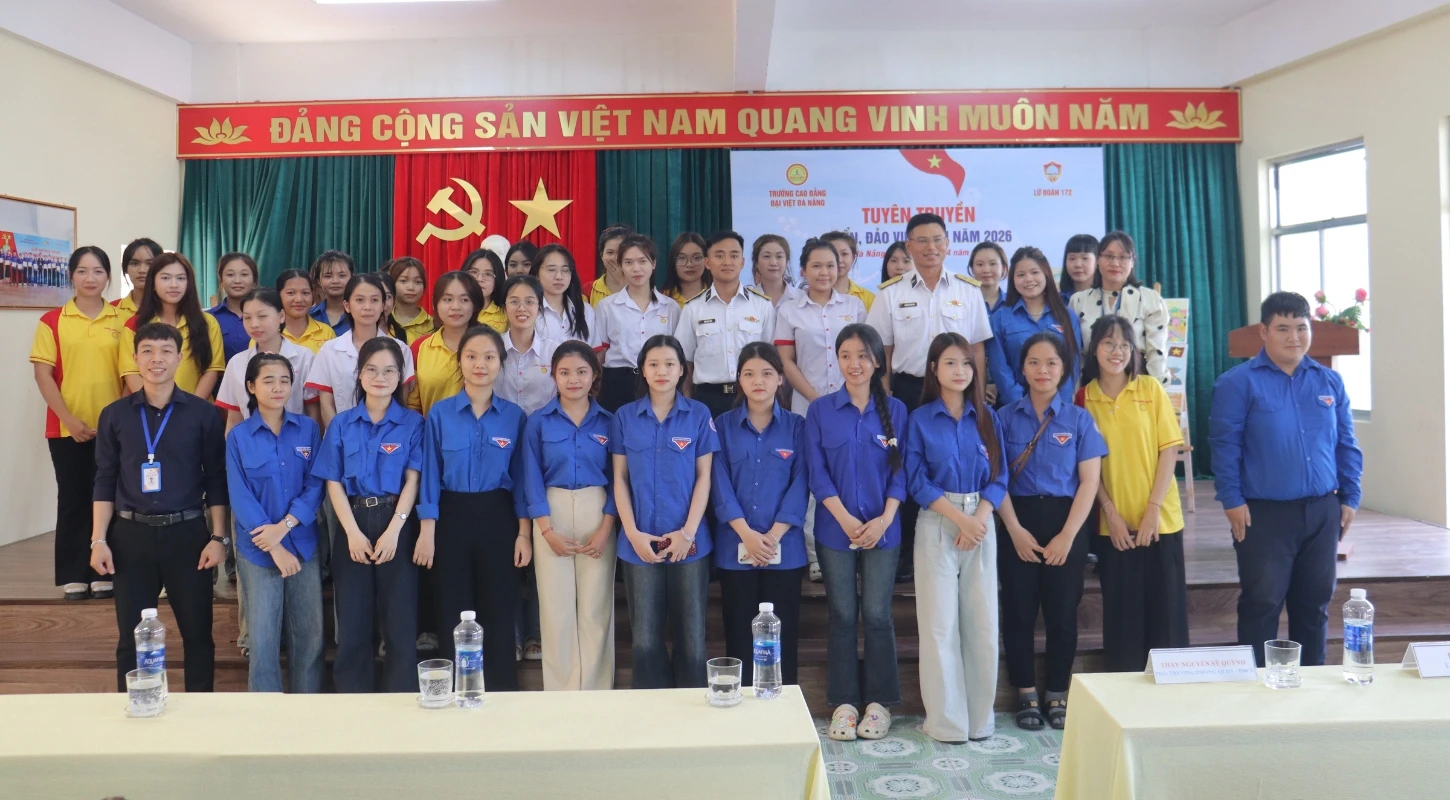 TUYÊN TRUYỀN CHỦ QUYỀN BIỂN, ĐẢO VIỆT NAM NĂM 2026 | Trường Cao Đẳng Đại Việt Đà Nẵng