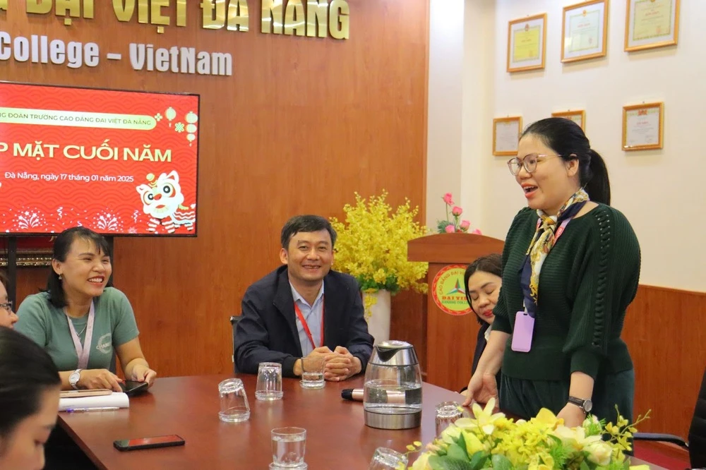 Công Đoàn Trường Cao Đẳng Đại Việt Đà Nẵng Gặp Mặt Cuối Năm – Tổng Kết Và Tri Ân