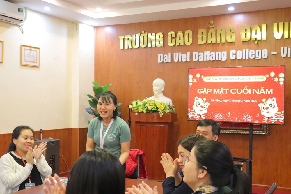 Công Đoàn Trường Cao Đẳng Đại Việt Đà Nẵng Gặp Mặt Cuối Năm – Tổng Kết Và Tri Ân