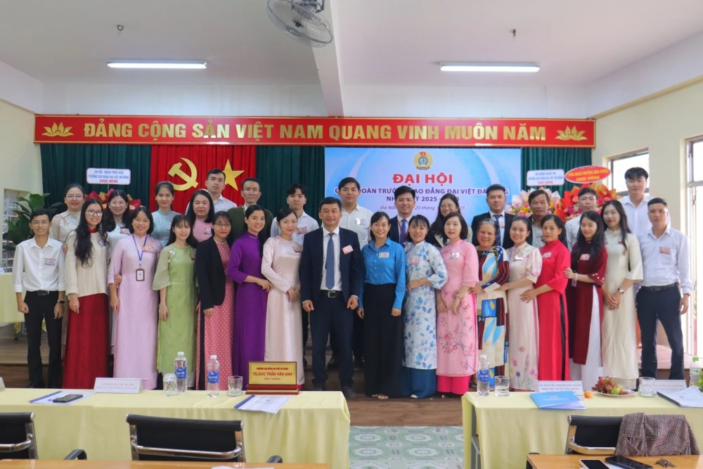 Đại Hội Công Đoàn Trường Cao Đẳng Đại Việt Đà Nẵng Nhiệm Kỳ 2025–2030