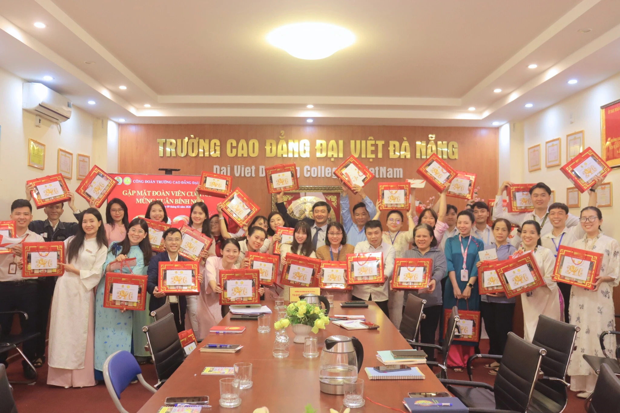 Gặp mặt cuối năm của Công đoàn Trường Cao đẳng Đại Việt Đà Nẵng