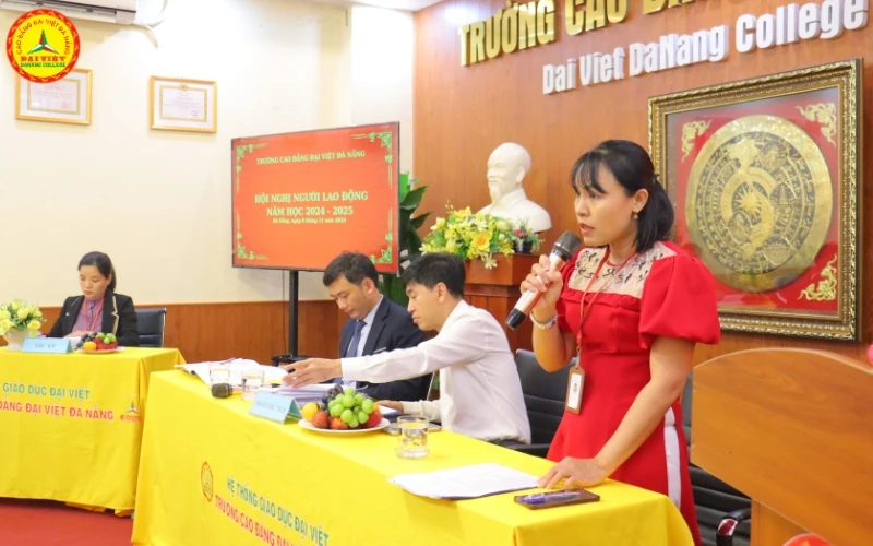 Hội Nghị Người Lao Động 2024–2025 Tại Trường Cao Đẳng Đại Việt Đà Nẵng