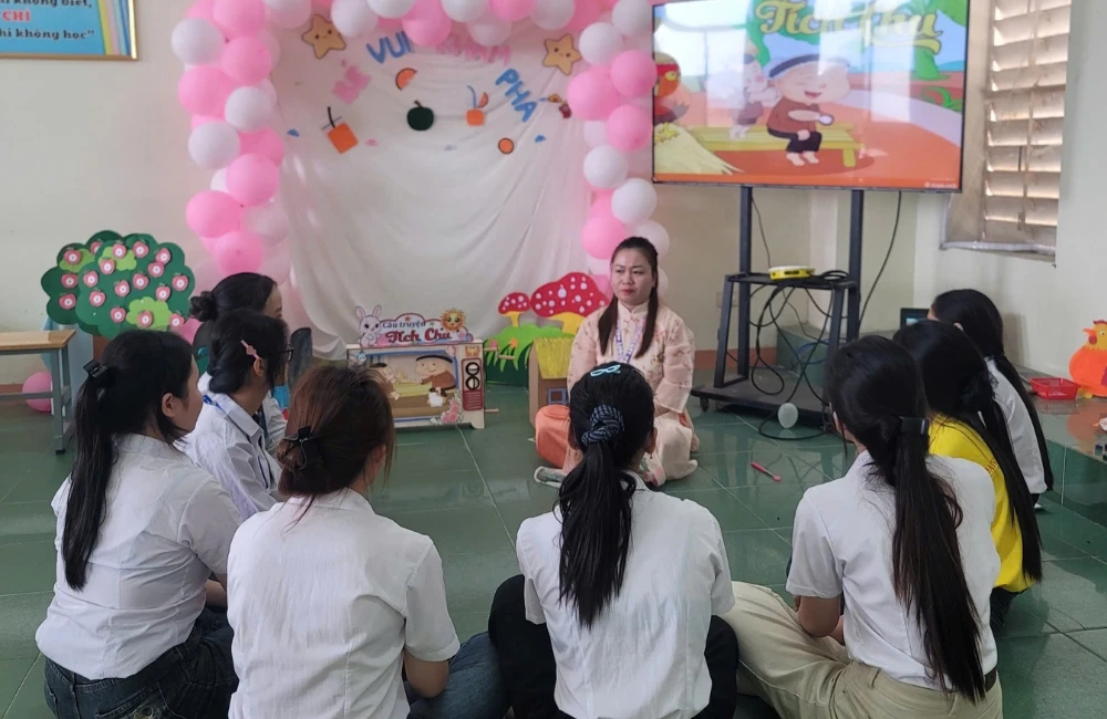 K23 Giáo dục Mầm non “về đích” khóa luận – sẵn sàng bước vào nghề