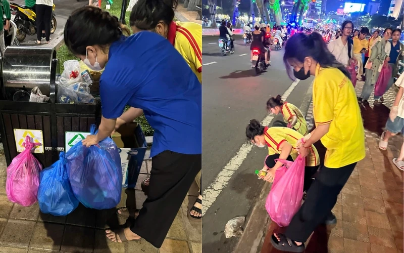 Sinh Viên Trường Cao Đẳng Đại Việt Đà Nẵng Lan Tỏa Thông Điệp Bảo Vệ Môi Trường Tại Diff 2025