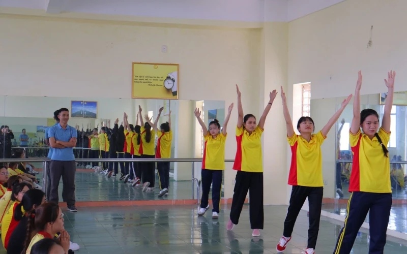 Sinh viên Trường Cao đẳng Đại Việt Đà Nẵng và vai trò của bộ môn Giáo dục thể chất