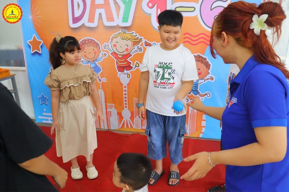 Sôi Động Ngày Quốc Tế Thiếu Nhi 1/6 Tại Trường Cao Đẳng Đại Việt Đà Nẵng