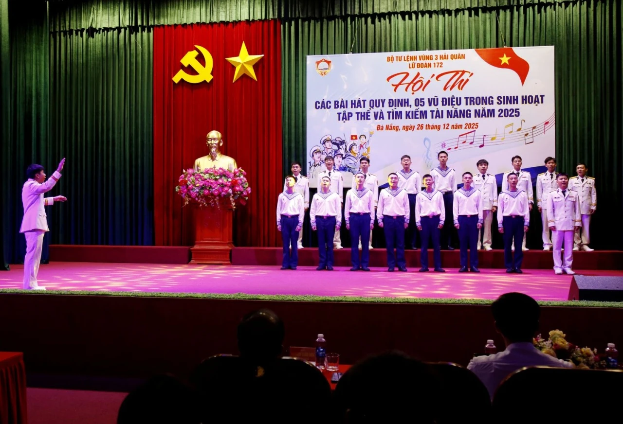 SÔI NỔI HỘI THI CÁC BÀI HÁT QUY ĐỊNH Ở LỮ ĐOÀN 172