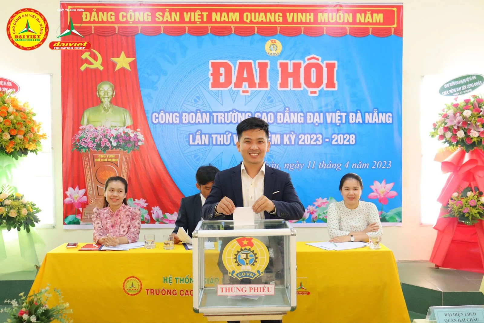 Đại hội Công đoàn lần V nhiệm kỳ 2023–2028 – Bản tin trường Trường Cao Đẳng Đại Việt Đà Nẵng