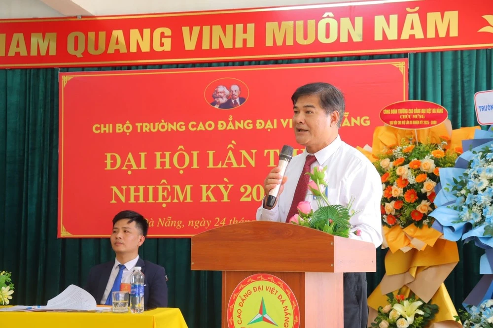 Trường Cao Đẳng Đại Việt Đà Nẵng Tổ Chức Thành Công Đại Hội Chi Bộ Lần Thứ Iii Nhiệm Kỳ 2025–2030