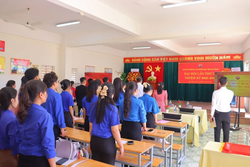 Trường Cao Đẳng Đại Việt Đà Nẵng Tổ Chức Thành Công Đại Hội Chi Bộ Lần Thứ Iii Nhiệm Kỳ 2025–2030