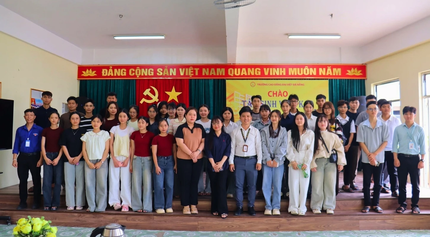 CHÀO ĐÓN TÂN SINH VIÊN: HÀNH TRÌNH MỚI BẮT ĐẦU TẠI TRƯỜNG CAO ĐẲNG ĐẠI VIỆT ĐÀ NẴNG | Trường Cao Đẳng Đại Việt Đà Nẵng