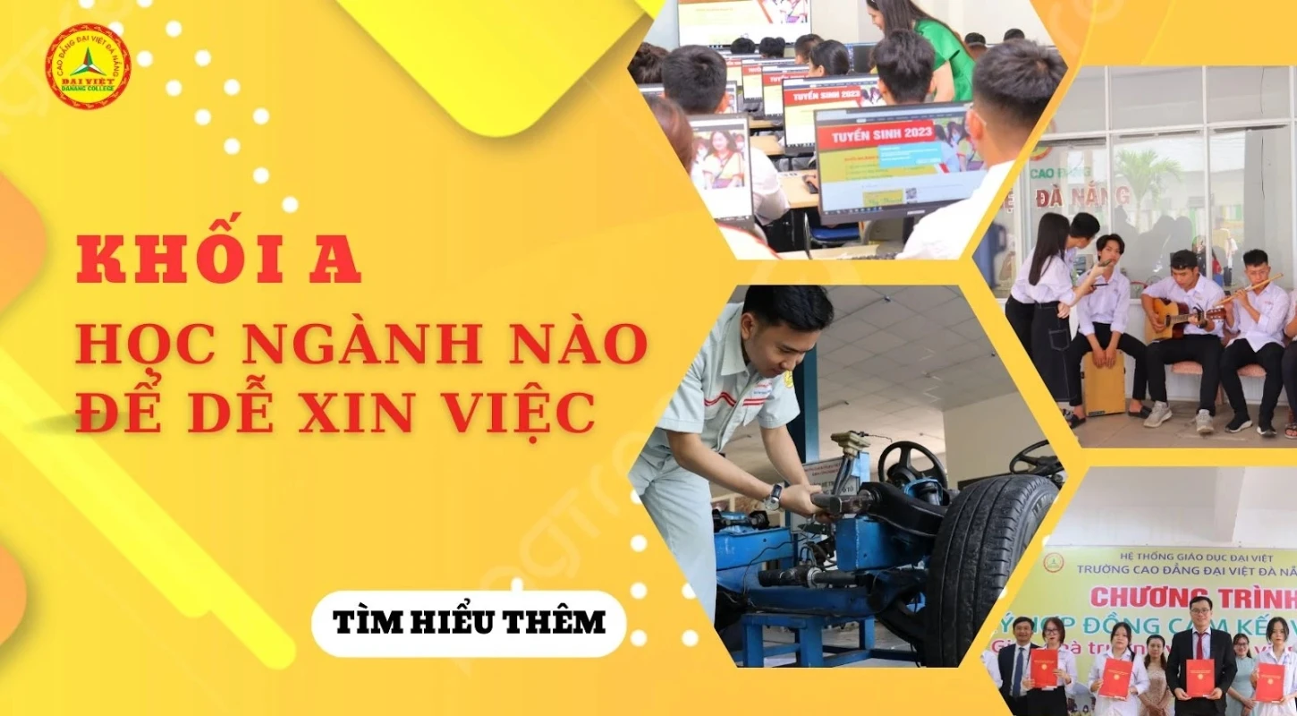 Dân Khối A Học Ngành Nào Dễ Xin Việc? Gợi Ý Ngành Hot Tại Trường Cao Đẳng Đại Việt Đà Nẵng | Trường Cao Đẳng Đại Việt Đà Nẵng