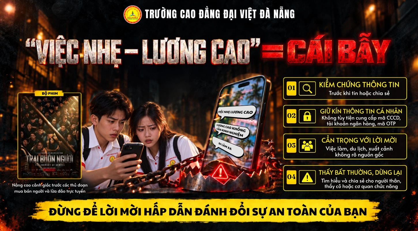 ĐỪNG ĐỂ “VIỆC NHẸ – LƯƠNG CAO” THÀNH CÁI BẪY