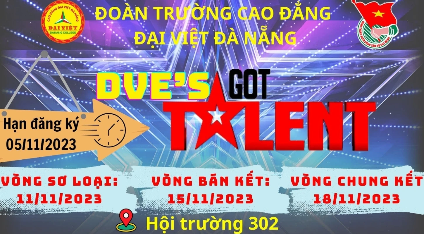 Dve’s Got Talent 2023 Đấu Trường Tài Năng Sinh Viên | Trường Cao Đẳng Đại Việt Đà Nẵng