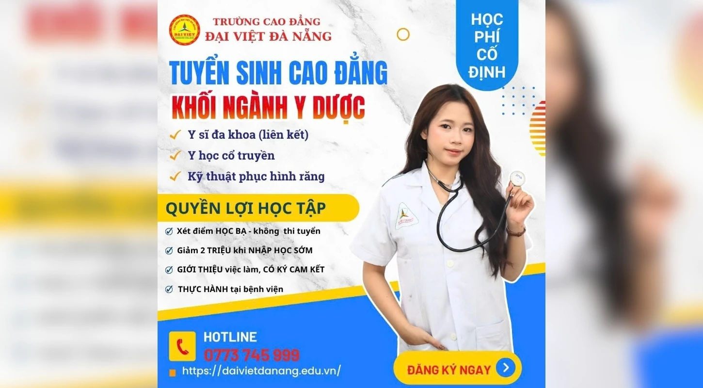 HỌC NGÀNH Y HỌC CỔ TRUYỀN - NẮM BẮT CƠ HỘI NGHỀ NGHIỆP TƯƠNG LAI | Trường Cao Đẳng Đại Việt Đà Nẵng