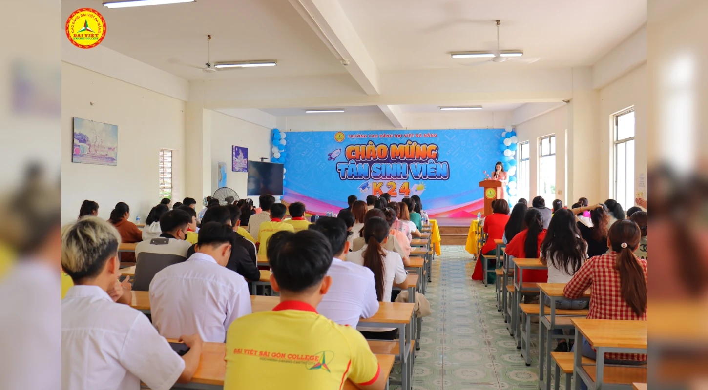 Khai Giảng Đợt 1 Năm 2024 Gần 100 Tân Sinh Viên Nhập Học Tại Trường Cao Đẳng Đại Việt Đà Nẵng | Trường Cao Đẳng Đại Việt Đà Nẵng