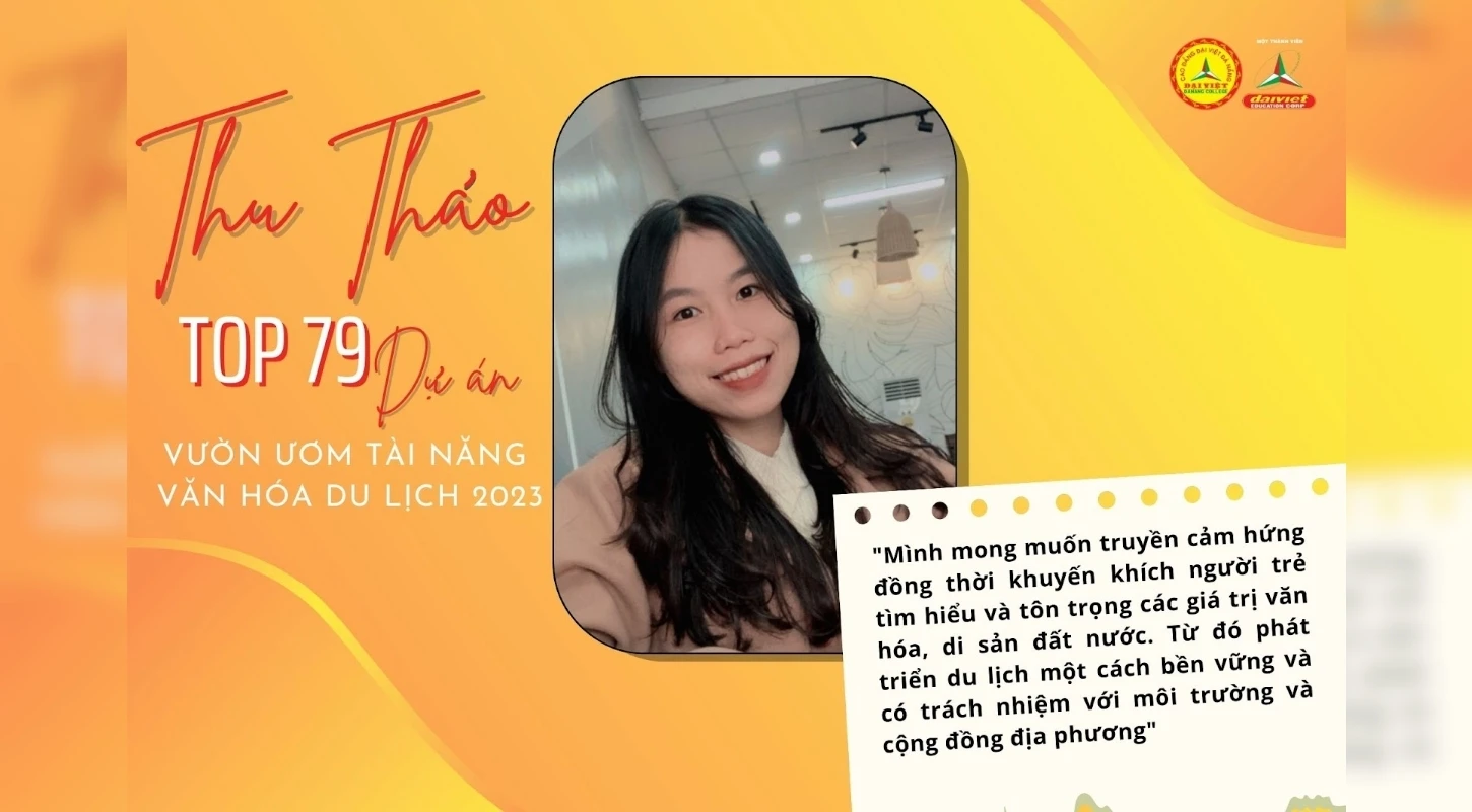 Nữ Sinh Trường Cao Đẳng Đại Việt Đà Nẵng Vào Vòng Phỏng Vấn “Vườn Ươm Tài Năng Văn Hóa Du Lịch 2023” | Trường Cao Đẳng Đại Việt Đà Nẵng