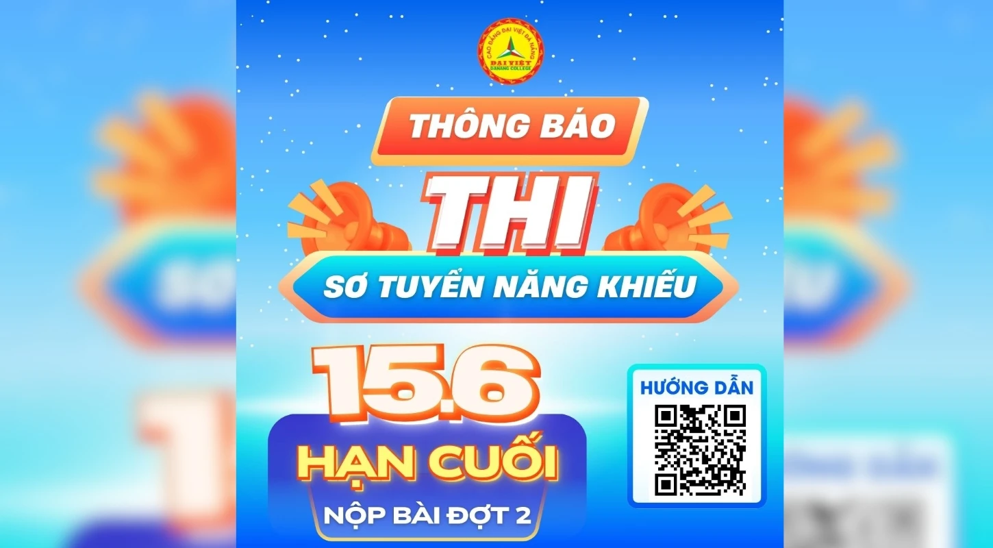 Thi Tuyển Năng Khiếu Đợt 2 Ngành Giáo Dục Mầm Non 2025 | Trường Cao Đẳng Đại Việt Đà Nẵng