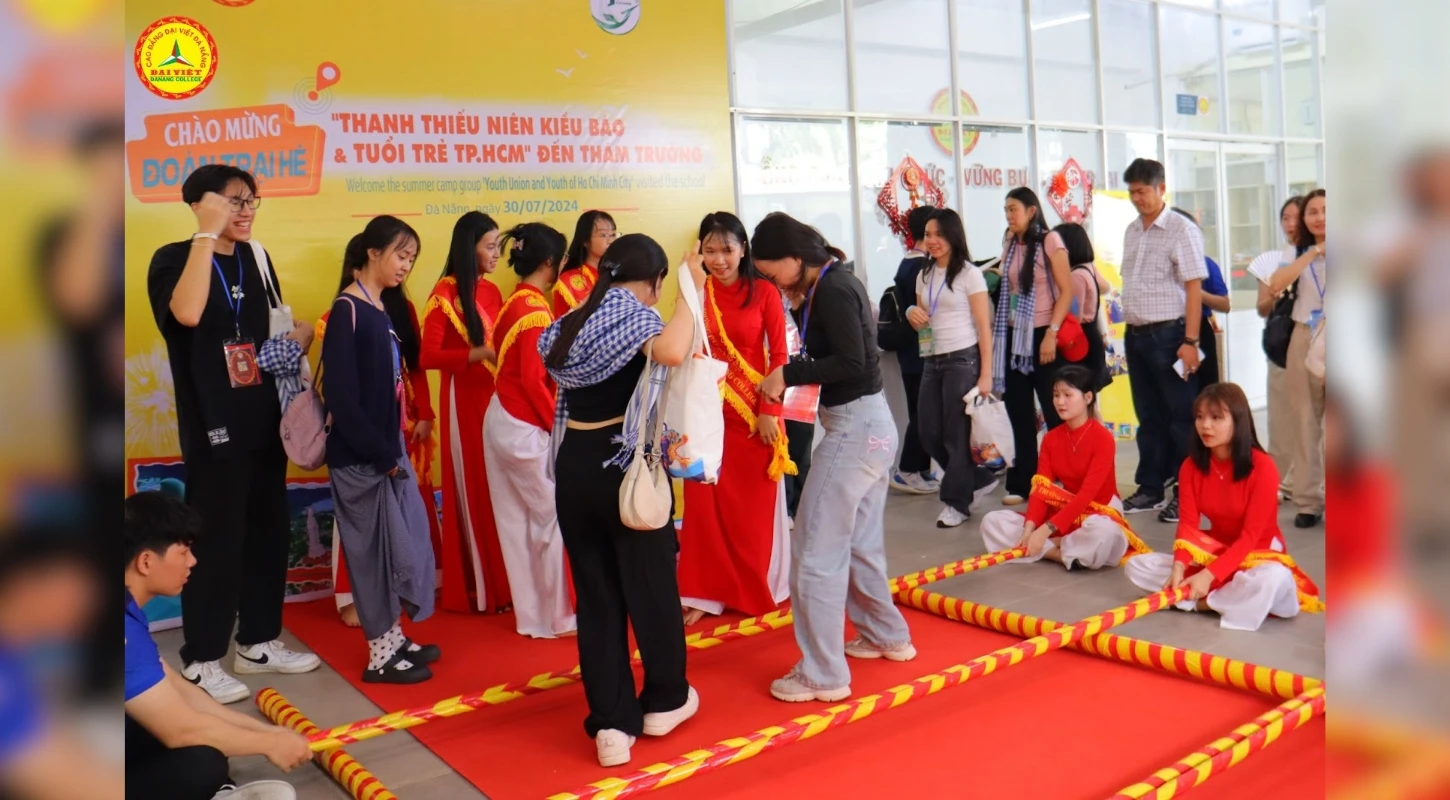 Trại Hè 2024 Lan Tỏa Văn Hóa Việt Trường Cao Đẳng Đại Việt Đà Nẵng | Trường Cao Đẳng Đại Việt Đà Nẵng