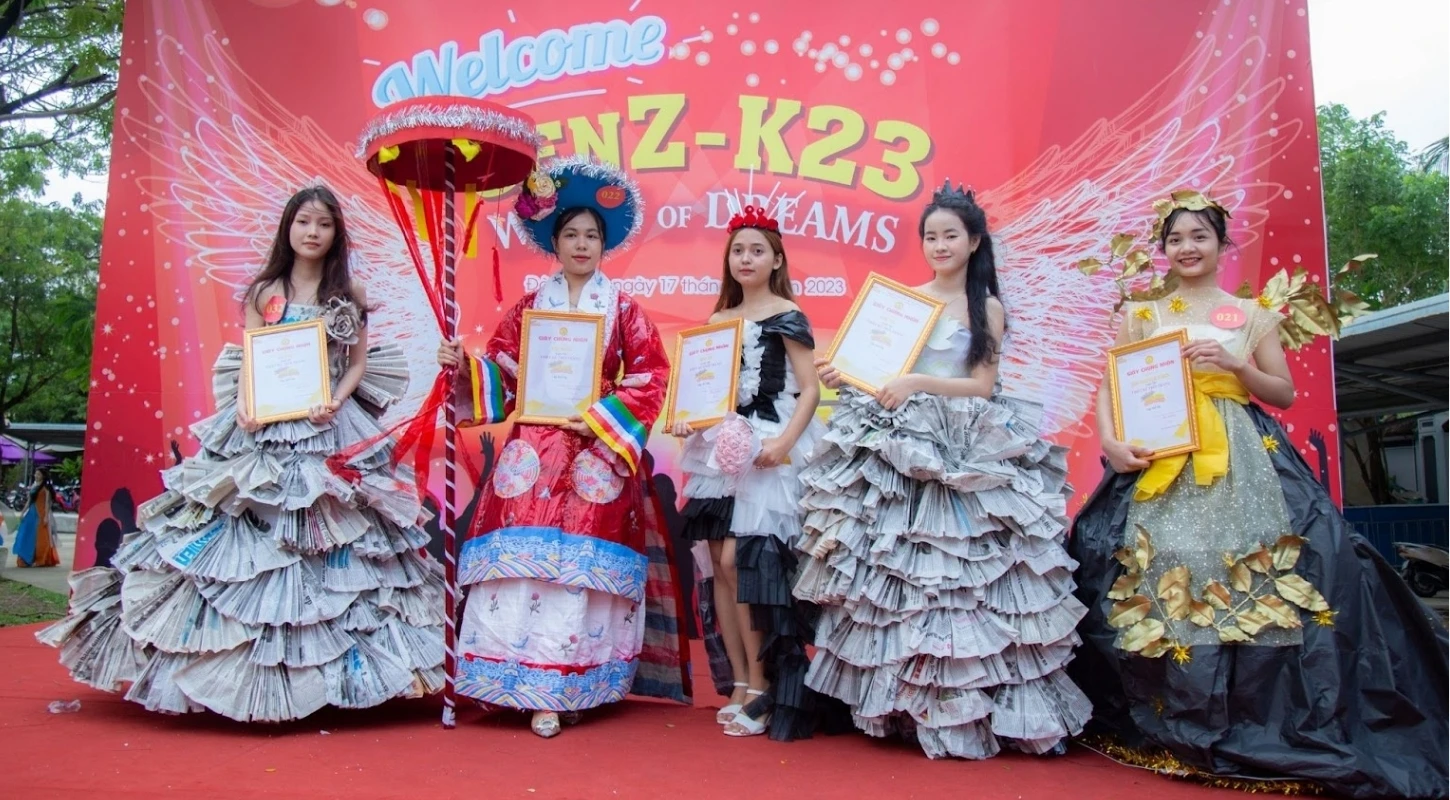 Trình Diễn Thời Trang Tái Chế 2023 Sáng Tạo Sinh Viên | Trường Cao Đẳng Đại Việt Đà Nẵng