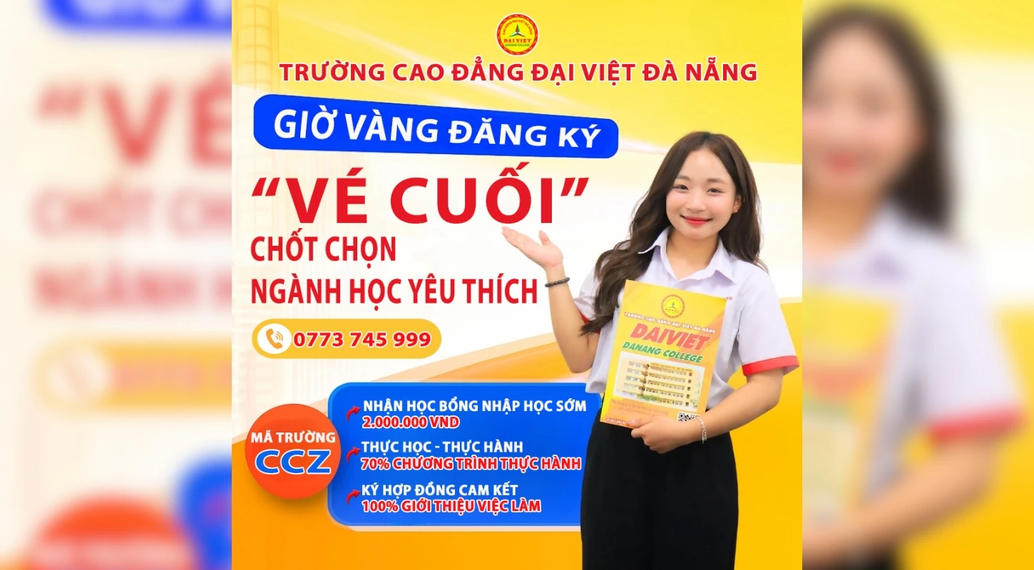 Trượt Nv1 Không Mất Tương Lai Cơ Hội Mới Tại Trường Cao Đẳng Đại Việt Đà Nẵng | Trường Cao Đẳng Đại Việt Đà Nẵng