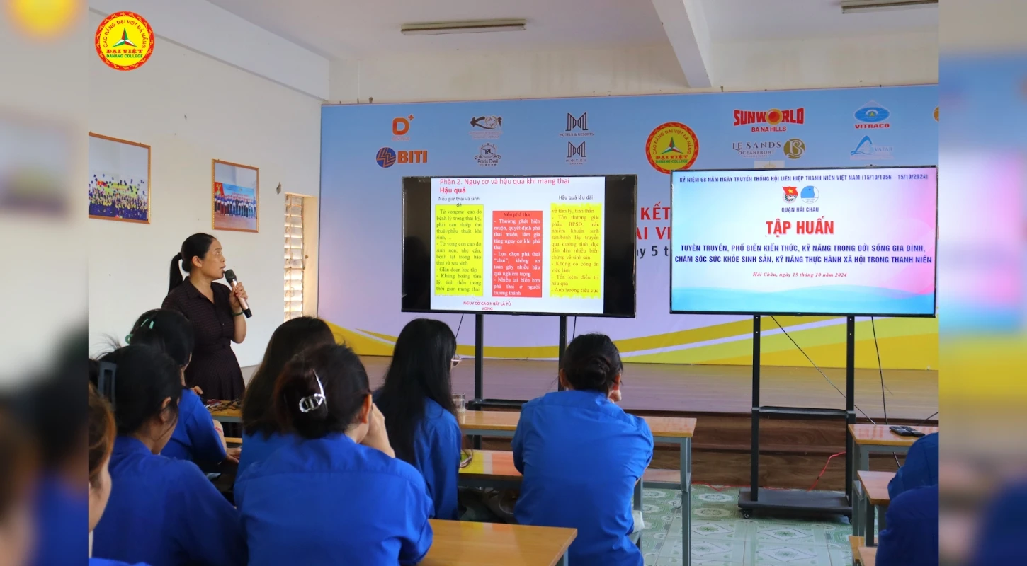Tuyên Truyền, Tập Huấn, Phổ Biến Kiến Thức, Kỹ Năng Chăm Sóc Sức Khỏe Sinh Sản | Trường Cao Đẳng Đại Việt Đà Nẵng