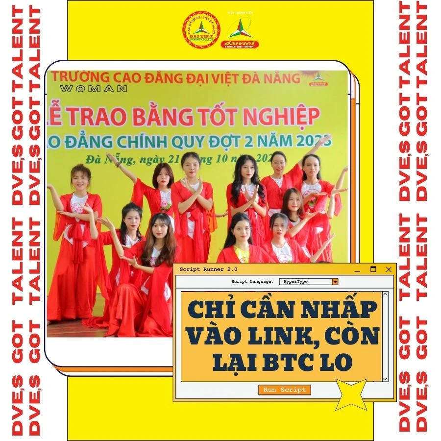 5 Lý Do Không Nên Bỏ Lỡ DVE’s Got Talent 2023 | Trường Cao Đẳng Đại Việt Đà Nẵng