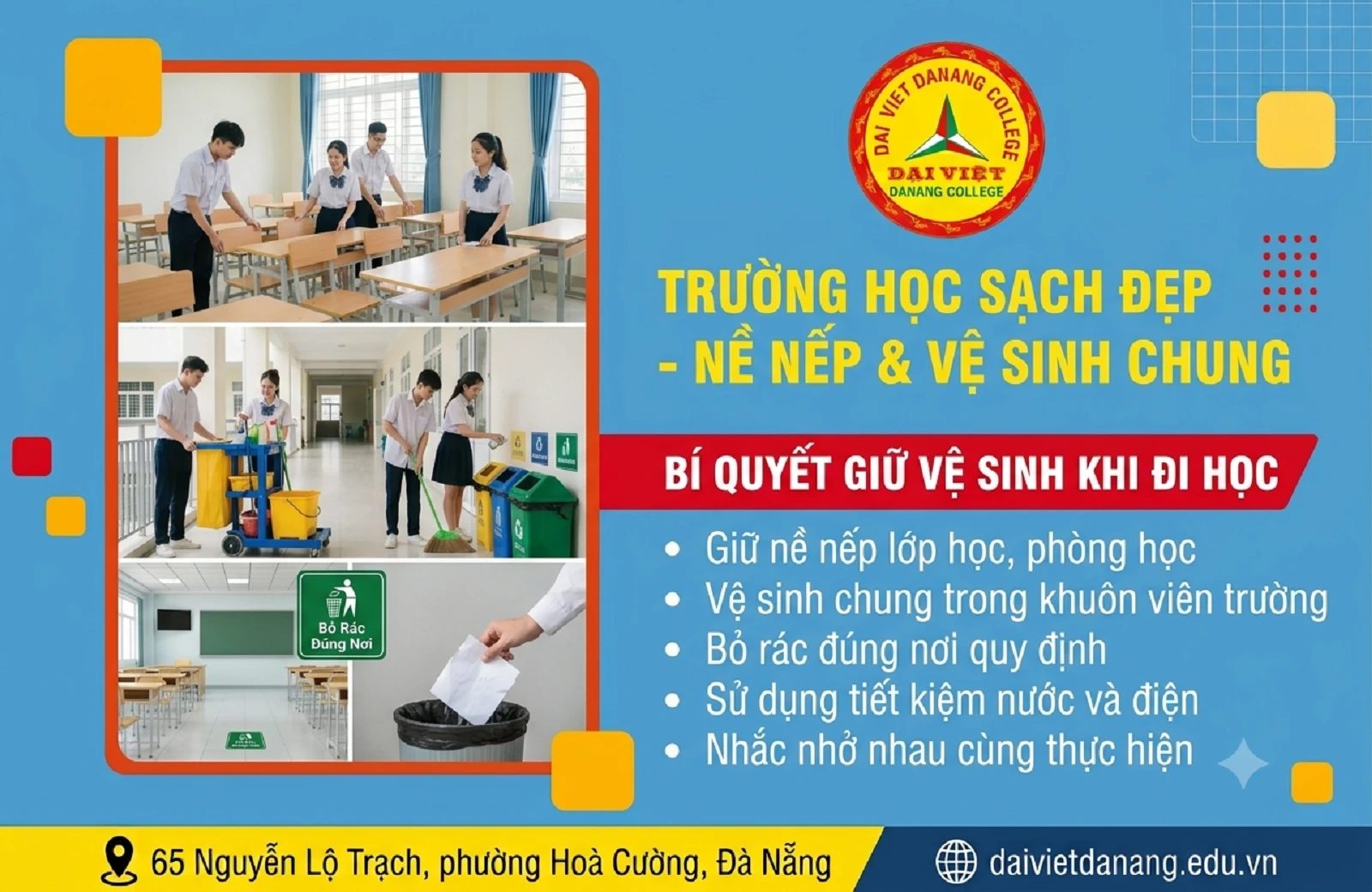 BÀN HỌC SAU MỘT NGÀY TẠI DVE: BẠN ĐỂ LẠI ĐIỀU GÌ?