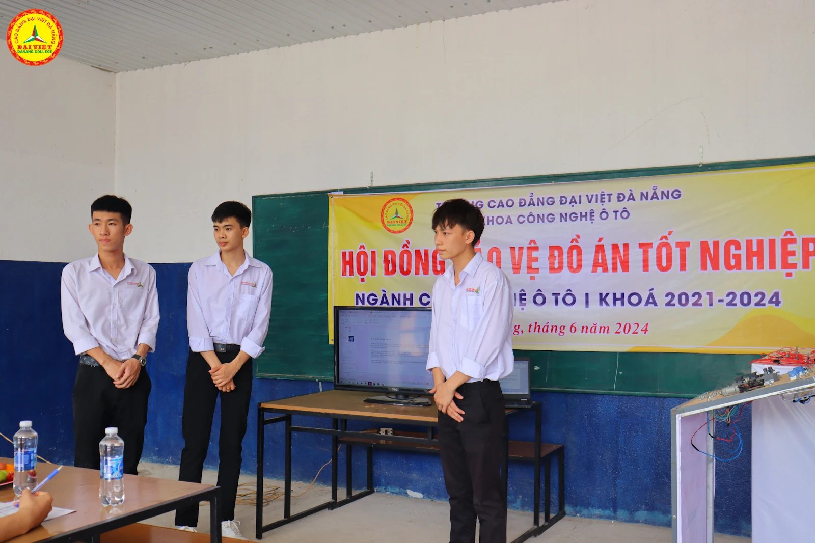 Bảo Vệ Đồ Án Tốt Nghiệp Công Nghệ Ô Tô K21 Trường Cao Đẳng Đại Việt Đà Nẵng