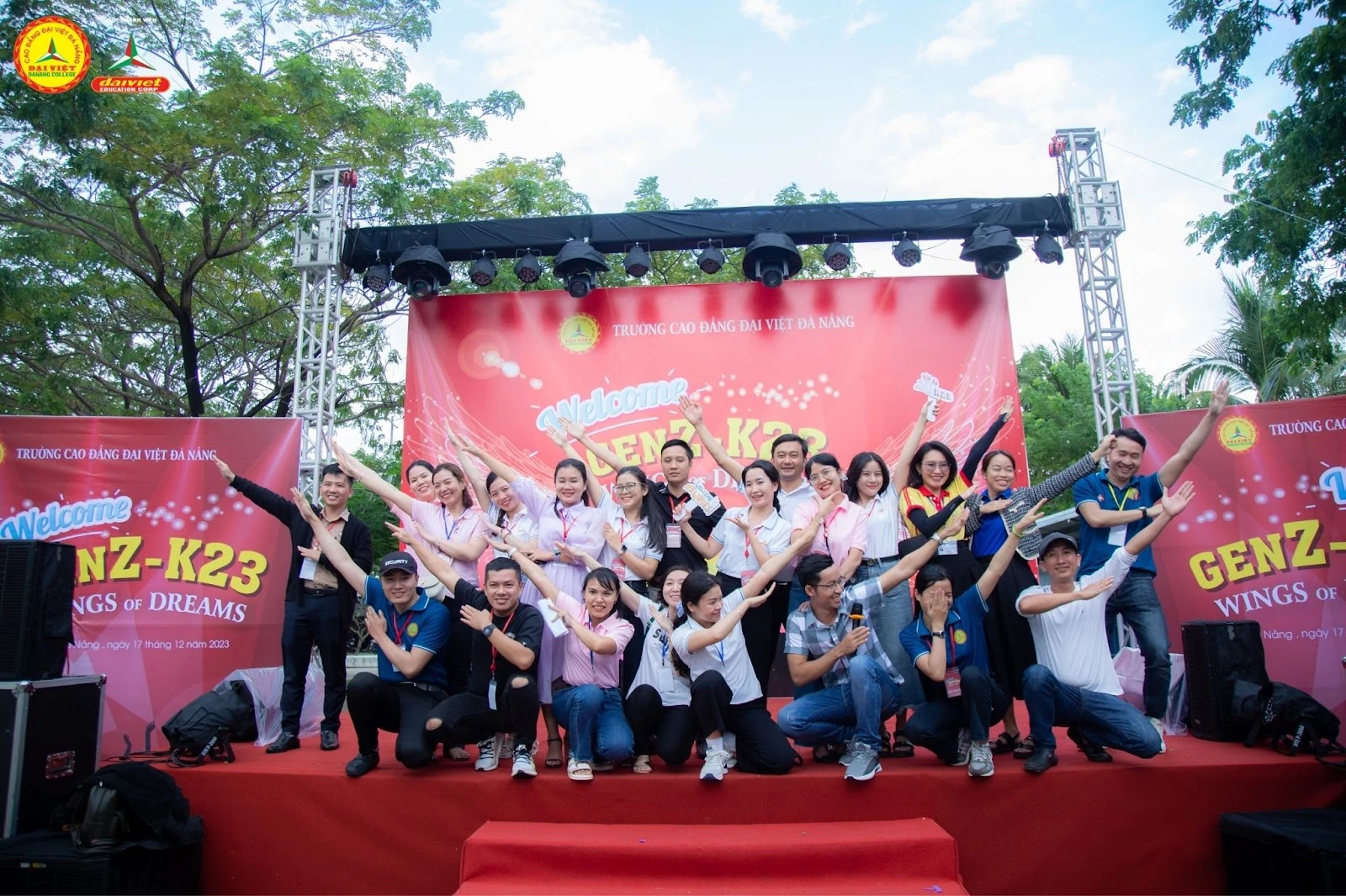 Chương trình Chào Đón Tân Sinh Viên K23 | Trường Cao Đẳng Đại Việt Đà Nẵng