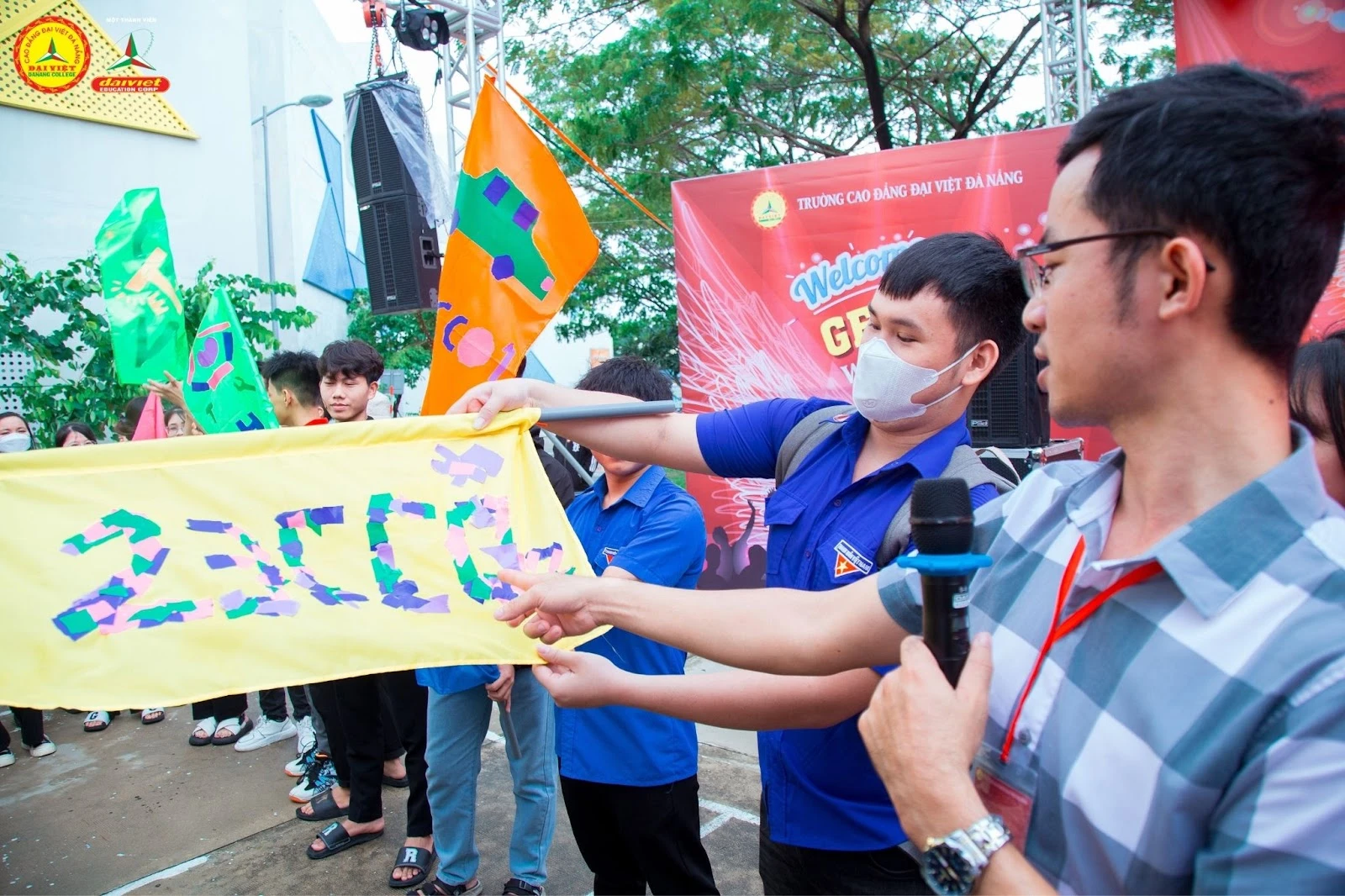 Chương trình Chào Đón Tân Sinh Viên K23 | Trường Cao Đẳng Đại Việt Đà Nẵng