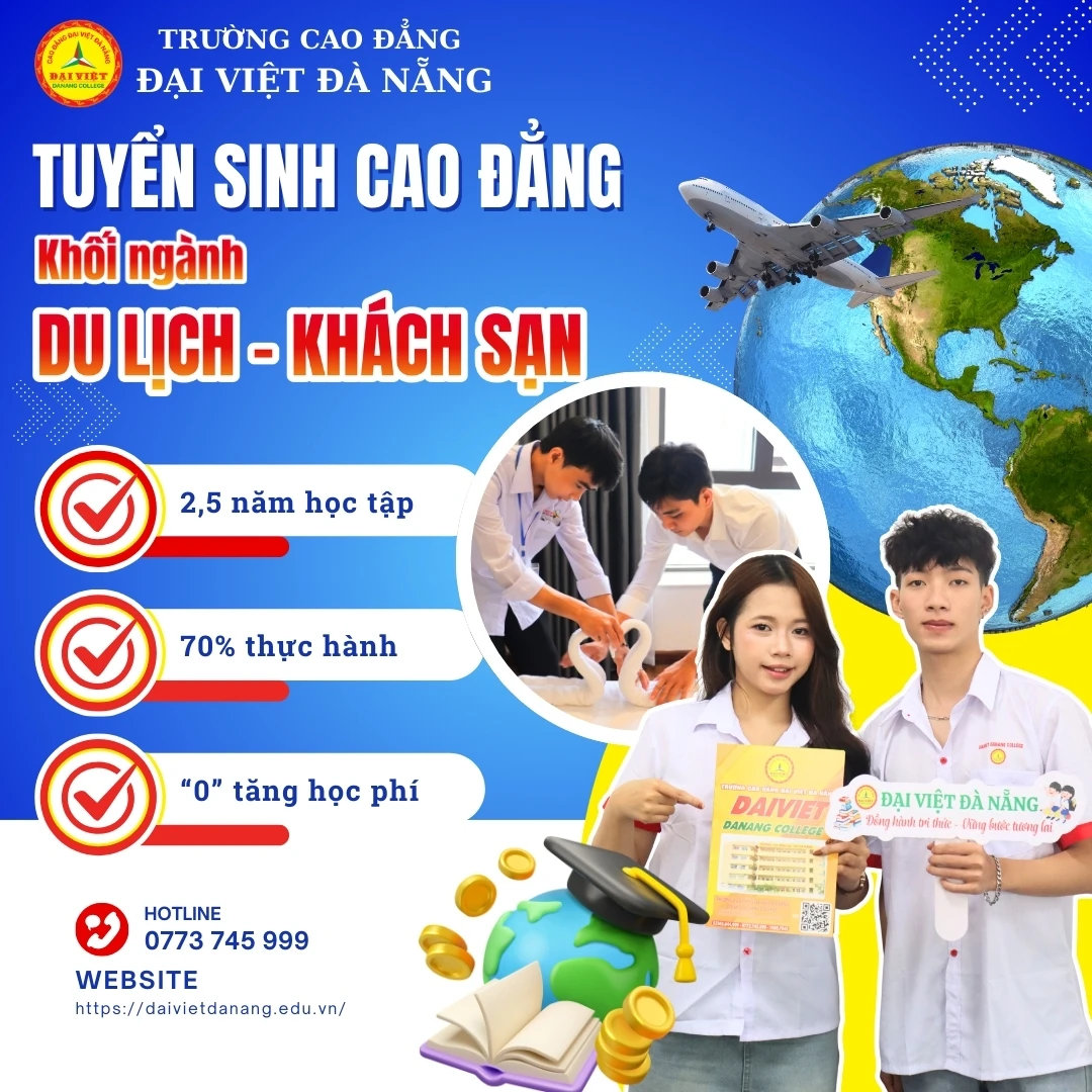 ĐÀ NẴNG - SIÊU ĐÔ THỊ DU LỊCH SAU SÁT NHẬP HÀNH CHÍNH: CÁNH CỬA MỞ RỘNG CHO TƯƠNG LAI NGHỀ NGHIỆP TRONG NGÀNH DU LỊCH VỚI CÁC BẠN 2K8