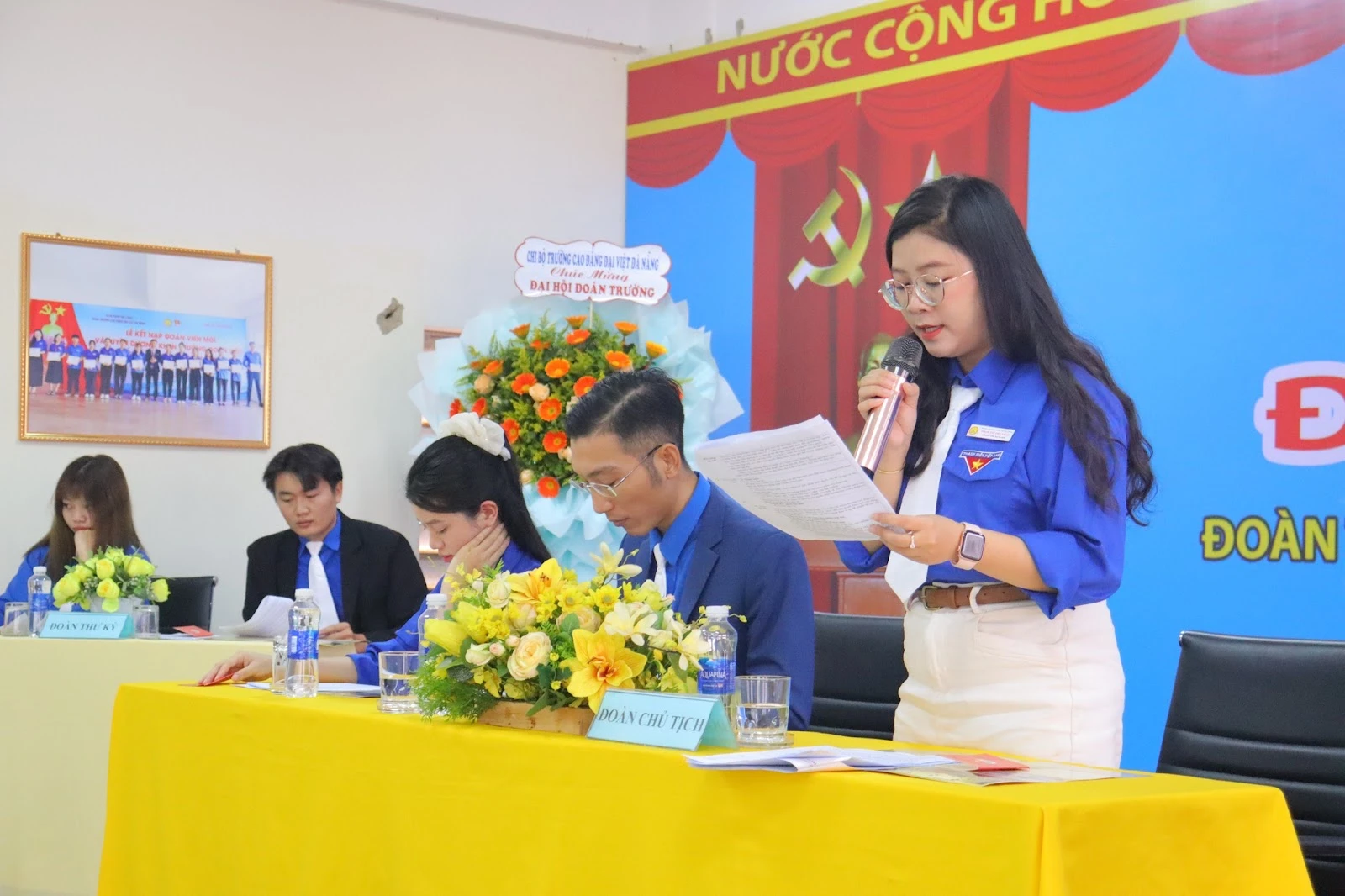 Đại hội Đoàn TNCS Hồ Chí Minh Trường Cao đẳng Đại Việt Đà Nẵng 2024–2027