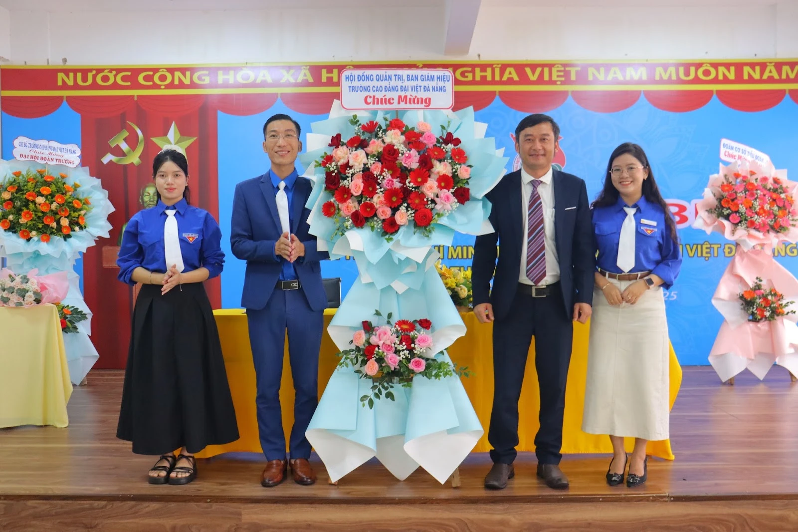 Đại hội Đoàn TNCS Hồ Chí Minh Trường Cao đẳng Đại Việt Đà Nẵng 2024–2027