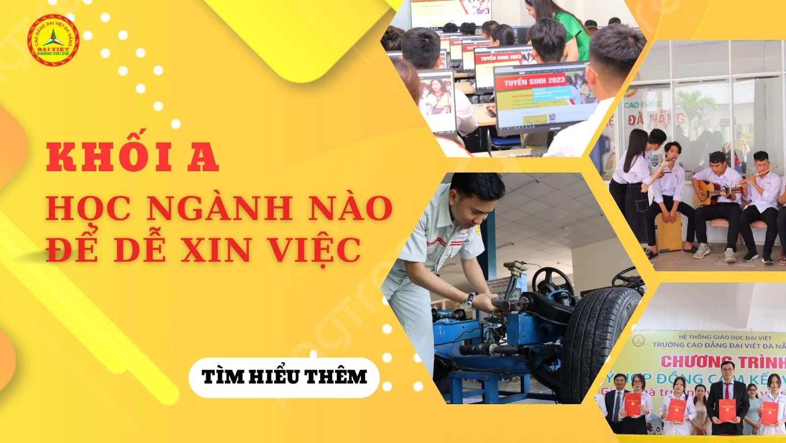 Dân khối A học ngành nào dễ xin việc? Gợi ý ngành HOT tại Trường Cao Đẳng Đại Việt Đà Nẵng