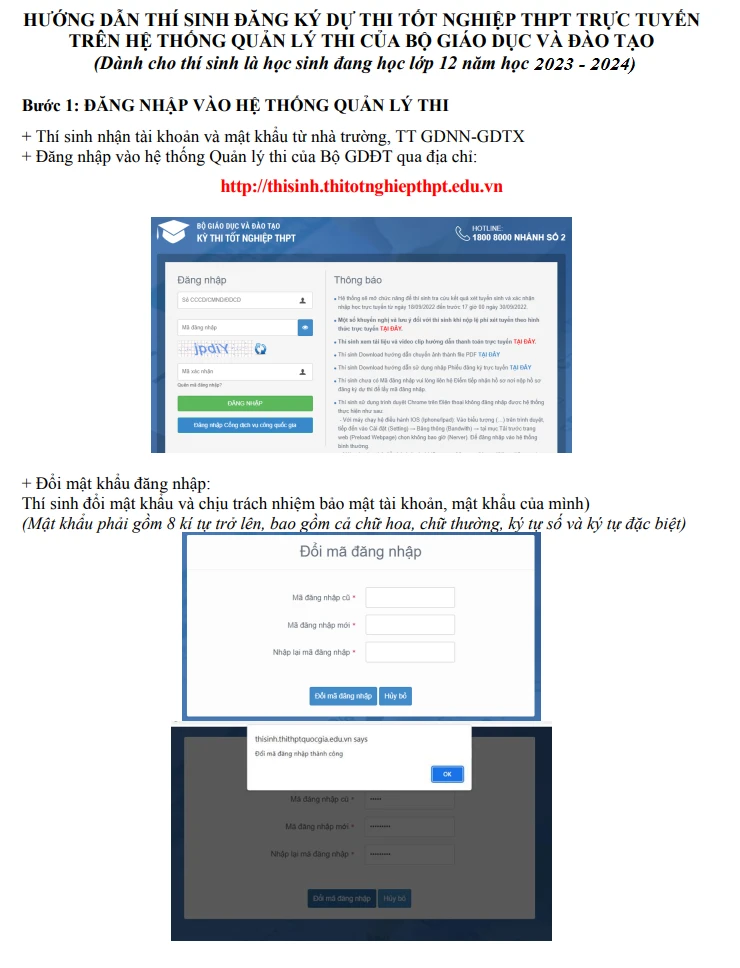Đăng Ký Dự Thi Tốt Nghiệp THPT 2024 Trực Tuyến Từ 24/4 – Hướng Dẫn Chi Tiết | Trường Cao Đẳng Đại Việt Đà Nẵng