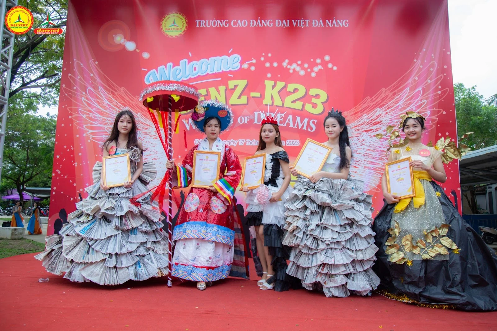 Điểm Lại Gương Mặt & Tập Thể Đạt Giải – Welcome GenZ K23 | Trường Cao Đẳng Đại Việt Đà Nẵng