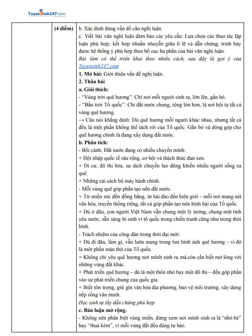 Gợi ý và giải đề môn Ngữ Văn tại thi tốt nghiệp THPT 2025