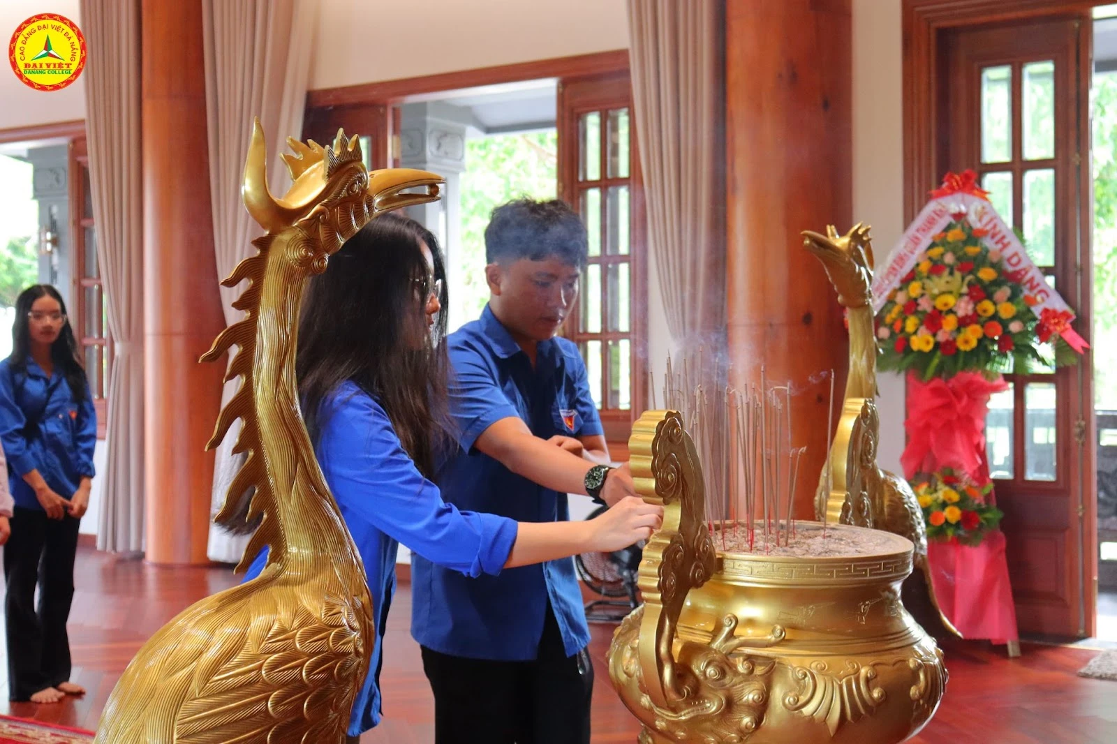 Hoạt động sinh viên Trường Cao Đẳng Đại Việt Đà Nẵng: Hành trình về nguồn tưởng nhớ 134 năm ngày sinh Chủ tịch Hồ Chí Minh