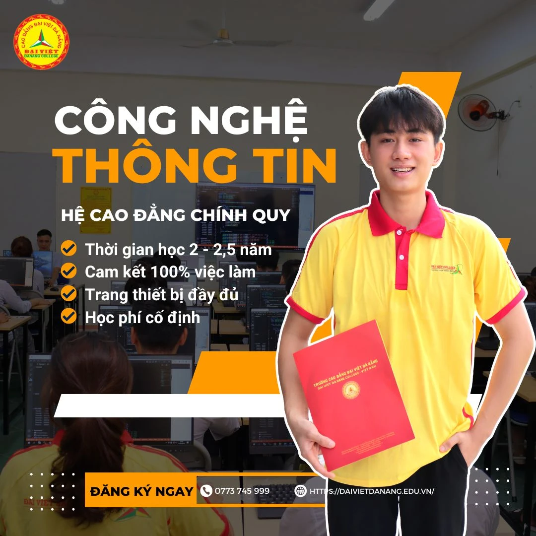 Học Công Nghệ Thông Tin Hệ Cao Đẳng Có Lép Vế? | Trường Cao Đẳng Đại Việt Đà Nẵng